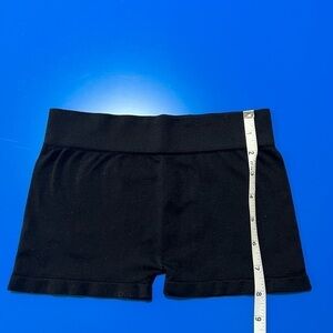 Girl’s Black Booty Shorts. Great Condition.